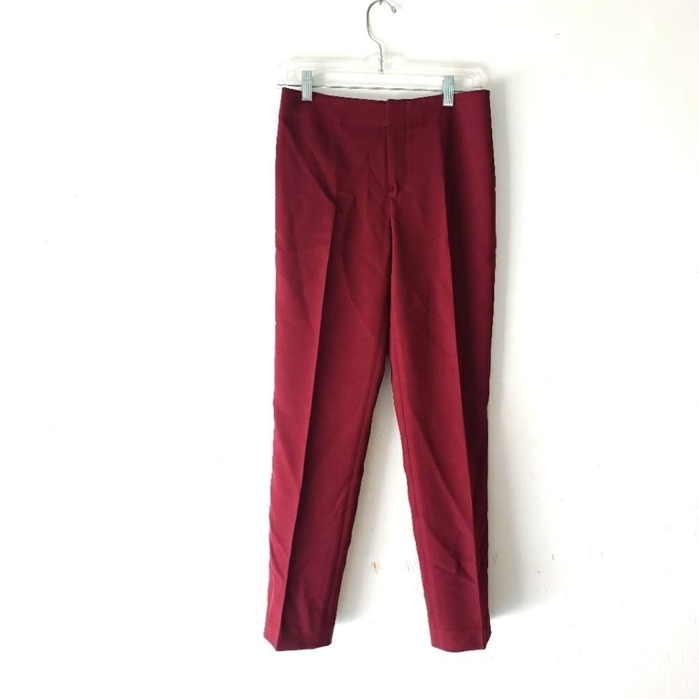 Club Monaco burgundy Trousers, high waist, pant